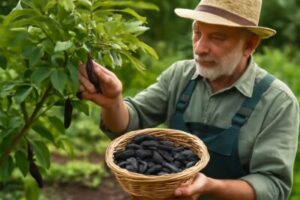 Erntezeitpunkt und schonende Erntemethoden für Tonkabohnen im Garten – Tonkabohnen Anbau in Deutschland